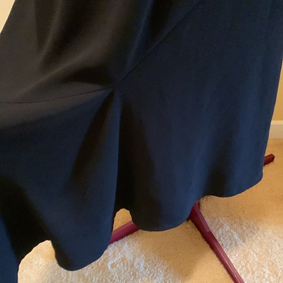 MAX MARA BLACK ASYMMETRICAL SKIRT - Picture 5 of 13